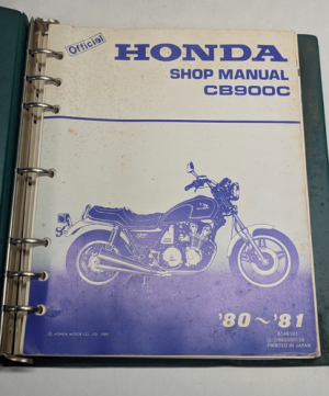 1980 1981 Honda Cb900C Service Manual Overhaul Shop Repair 6146101 Motorcycle