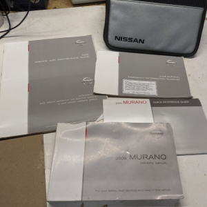 2009 Nissan Murano Owners Manual Z51-D Operator Handbook With Case