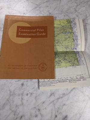 Us Department Of Commerce 1959 Commercial Pilot Examination Guide Study Manual