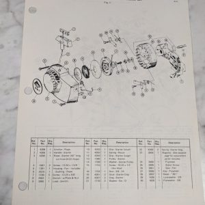 Poulan Illustrated Chain Saws Service Parts Manual List Catalog Model 361 1971