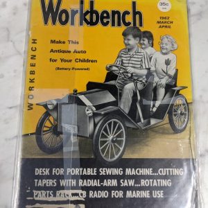 Workbench Vintage 1962 Magazine Woodworking Instructions Project Manual