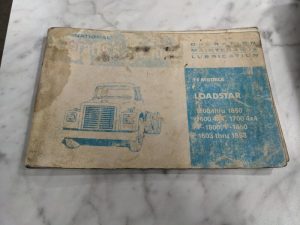 International Trucks Loadstar V-345 392 Mv-404 446 Operator Maintenance Manual