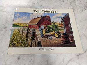 Two-Cylinder Club Magazine John Deere Tractors Volume Vi Number V 1993 September