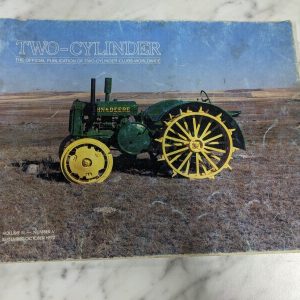 Two-Cylinder Magazine John Deere Tractors Volume Iii Number V 1990 September