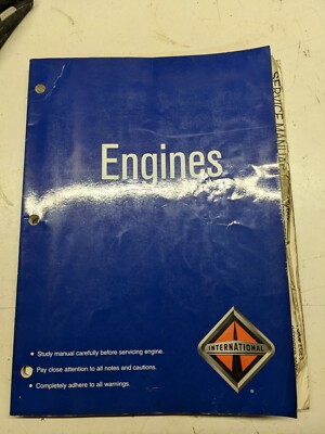 International Ih Vt 365 Diesel Engine Service Manual Eges-235-1 2002