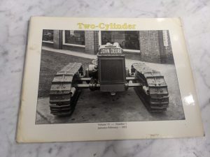 Two-Cylinder Club Magazine John Deere Tractors Volume Vi Number I January 1993