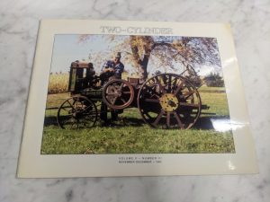 Two-Cylinder Club Magazine John Deere Tractors Volume V Number Vi November 1992