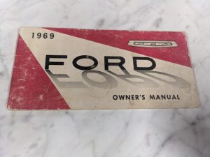 Ford 1969 Owner'S Operators Manual Manual