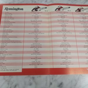 Remington Sl Pl 754 Chain Saws Sales Brochure Literature Advertisment Ad
