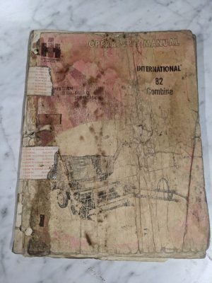 International Harvester Operator'S Service Manual 82 Combine