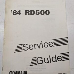 Yamaha Motorcycle Service Guide Rd500 Dealer Book 90894-09308 1984 Oem