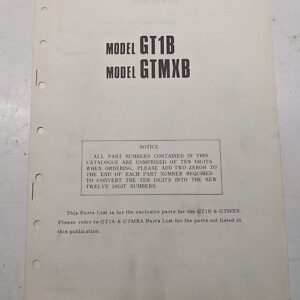 Yamaha Exclusive Model Parts List Oem Book Manual Gt1B Gtmxb 1974 393-28198-80