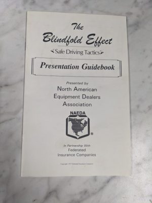 Naeda The Blindfold Effect Safe Driving Tactics Presentation Guidebook 1997
