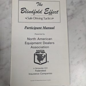 Naeda The Blindfold Effect Safe Driving Tactics Presentation Guide Book 1997