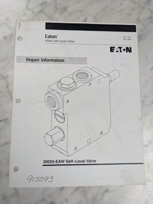 Eaton Inline Self-Level Valve Service Repair Information Manual 39055-Eaw 7-515