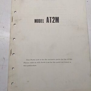 Yamaha Model Exclusive Parts List Oem Dealer Book Manual At2M 1971 318-80