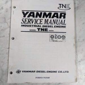 Yanmar Service Repair Overhaul Manual Industrial Diesel Engine Tne Series 915185