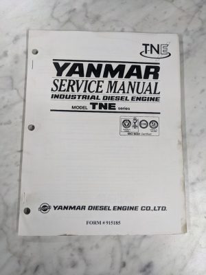 Yanmar Service Repair Overhaul Manual Industrial Diesel Engine Tne Series 915185