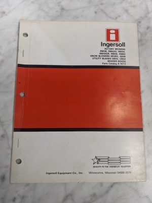 Ingersoll Rotary Mowers Parts List Catalog Manual Rm 38 42 44 48 60 Sb Ub Bg
