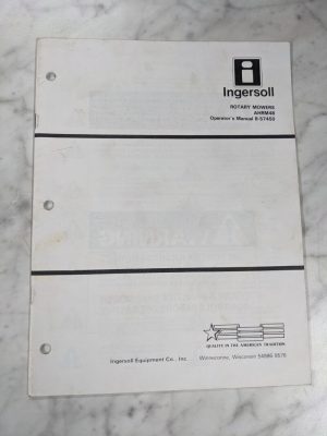 Ingersoll Service Tractor Manual Rotary Mowers Ahrm48 8-57450