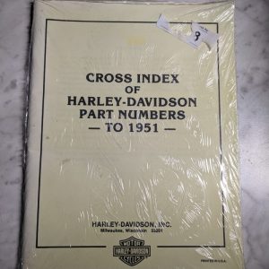 Hd Harley Davidson Cross Index Of Part Numbers To 1951 Motorcycle