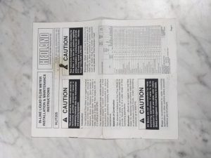Hedland Liquid Flow Meter Installation Maintenance Instruction Manual Hlit205