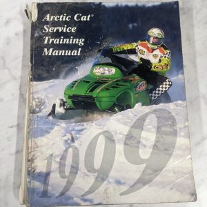 Arctic Cat Service Training Manual 1999 Oem Snowmobiles Repair Instruction Guide