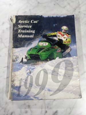 Arctic Cat Service Training Manual 1999 Oem Snowmobiles Repair Instruction Guide