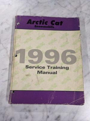 Arctic Cat Service Training Manual 1996 Oem Snowmobiles Repair Instruction Guide