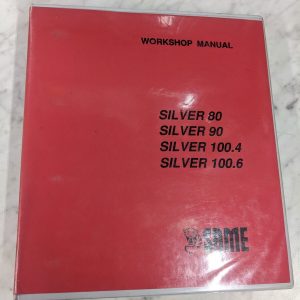 Same Silver 80 90 100.4 100.6 Workshop Service Repair Manual Shop Farm Tractor