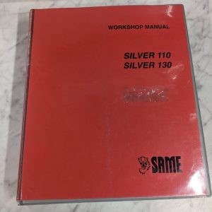 Same Silver 110 130 Workshop Service Repair Manual Shop Farm Tractor