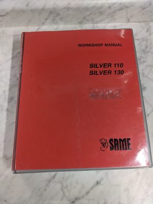 Same Silver 110 130 Workshop Service Repair Manual Shop Farm Tractor
