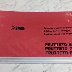 Same Original Service Parts List Manual Catalog Tractor Frutteto 60 75 85 Ii