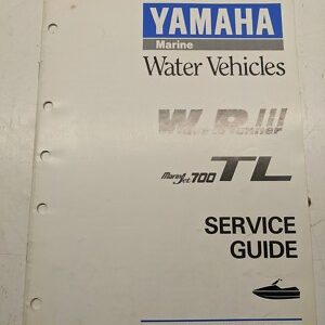 Yamaha Marine Water Vehicles 463015 1993 Wave Runner 700Tl Service Guide Manual