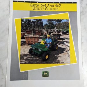 1993 John Deere 4X2 & 6X4 Gator Utility Vehicle Sales Brochure Specs Literature