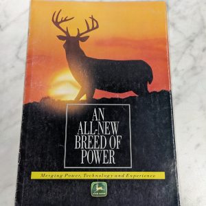 Vintage 1992 John Deere 6000 & 7000 Series Tractor Sales Brochure Literature