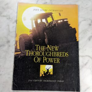 John Deere 8400 8300 8200 8100 Tractor Dealer'S Brochure Catalog Literature