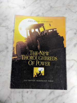 John Deere 8400 8300 8200 8100 Tractor Dealer'S Brochure Catalog Literature
