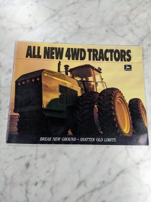 John Deere 8560 8760 8960 Tractor Dealer'S Brochure Jd Catalog Literature