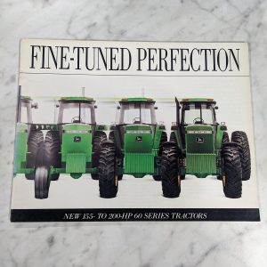 Original John Deere 155 To 200 Hp 60 Series Tractors Brochure 1992 Literature