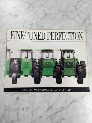 Original John Deere 155 To 200 Hp 60 Series Tractors Brochure 1992 Literature