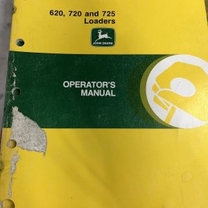 John Deere Jd Operator'S Manual 620 720 725 Loaders Omw40665