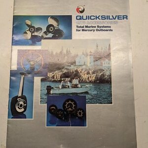 Mercury Quicksilver Accessories Outboards Inboard Stern Mercruiser 1978 Catalog