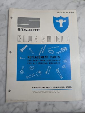 Sat-Rite Blue Shield Replacement Parts Catalog Dairy Farm Milking Machines S1615