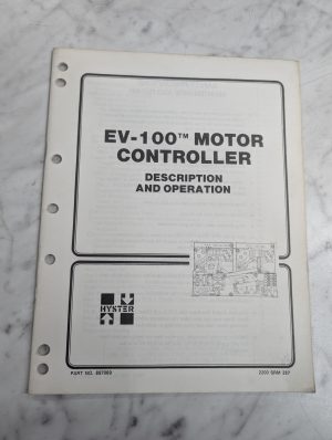 Hyster Forklift Operator'S Manual Ev-100 Motor Controller 897069