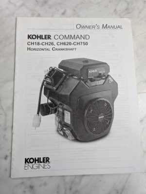 Kohler Engine Command 11-16 Hp Owner'S Operator'S Manual Ch18-Ch26 Ch620-Ch750