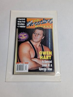 Inside Wrestling Digest Magazine Fall 1999 Owen Hart Cover