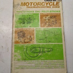Chilton Repair & Tune Up Guide Manual Troubleshooting Motorcycle 1973 Hd