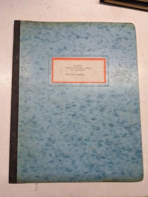 Fabtek Inc Service Repair Manual Aerial Platform Book Mobilplatform V24 1979