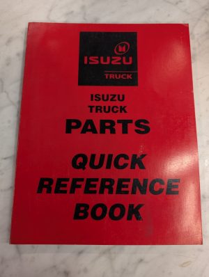 Isuzu Truck Parts List Quick Reference Catalog Shop Book Manual 1998